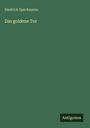 Diedrich Speckmann: Das goldene Tor, Buch