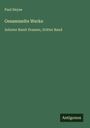 Paul Heyse: Gesammelte Werke, Buch