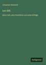 Johannes Weinand: Leo XIII., Buch