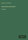 Heinrich Von Sybel: Historische Zeitschrift, Buch