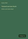 Gustav Weil: Tausend und eine Nacht, Buch