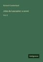 Richard Cumberland: John de Lancaster: a novel, Buch