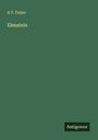 R. T. Fisher: Eleusinia, Buch