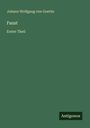 Johann Wolfgang von Goethe: Faust, Buch
