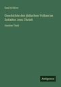 Emil Schürer: Geschichte des jüdischen Volkes im Zeitalter Jesu Christi, Buch