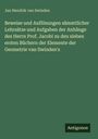 Jan Hendrik Van Swinden: Beweise und Auflösungen sämmtlicher Lehrsätze und Aufgaben der Anhänge des Herrn Prof. Jacobi zu den sieben ersten Büchern der Elemente der Geometrie van Swinden's, Buch