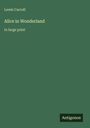 Lewis Carroll: Alice in Wonderland, Buch