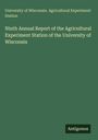 University of Wisconsin. Agricultural Experiment Station: Ninth Annual Report of the Agricultural Experiment Station of the University of Wisconsin, Buch