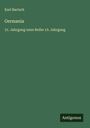 Karl Bartsch: Germania, Buch