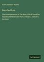Frank Thomas Bullen: Recollections, Buch