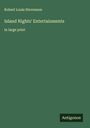 Robert Louis Stevenson: Island Nights' Entertainments, Buch
