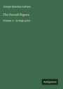 Joseph Sheridan Lefanu: The Purcell Papers, Buch