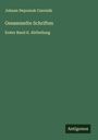 Johann Nepomuk Czermák: Gesammelte Schriften, Buch