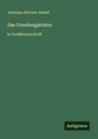 Johanna Zürcher-Siebel: Das Freudengärtlein, Buch