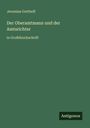 Jeremias Gotthelf: Der Oberamtmann und der Amtsrichter, Buch