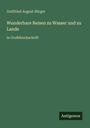 Gottfried August Bürger: Wunderbare Reisen zu Wasser und zu Lande, Buch
