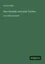 Gustav Falke: Herr Purtaller und seine Tochter, Buch