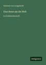 Heinrich von Langsdorff: Eine Reise um die Welt, Buch