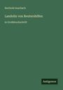 Berthold Auerbach: Landolin von Reutershöfen, Buch