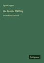 Agnes Sapper: Die Familie Pfäffling, Buch