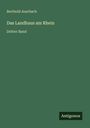 Berthold Auerbach: Das Landhaus am Rhein, Buch