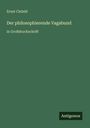 Ernst Clefeld: Der philosophierende Vagabund, Buch