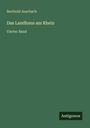Berthold Auerbach: Das Landhaus am Rhein, Buch
