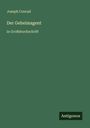 Joseph Conrad: Der Geheimagent, Buch