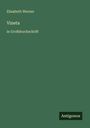 Elisabeth Werner: Vineta, Buch