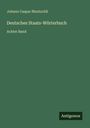 Johann Caspar Bluntschli: Deutsches Staats-Wörterbuch, Buch