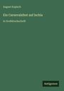 August Kopisch: Ein Carnevalsfest auf Ischia, Buch