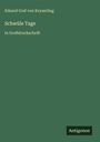 Eduard Graf Von Keyserling: Schwüle Tage, Buch