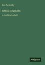 Kurt Tucholsky: Schloss Gripsholm, Buch