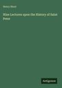 Henry Blunt: Nine Lectures upon the History of Saint Peter, Buch