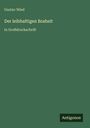 Gustav Wied: Der leibhaftigen Bosheit, Buch
