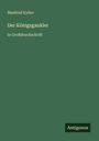 Manfred Kyber: Der Königsgaukler, Buch