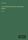 Dr. Doran, "In and About Drury Lane, and Other Papers," Vol. 2. Grüner Hintergrund, "Antigonos" unten rechts.