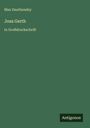 Max Dauthendey: Josa Gerth, Buch