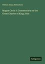 William Sharp Mckechnie: Magna Carta: A Commentary on the Great Charter of King John, Buch