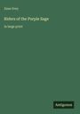 Zane Grey: Riders of the Purple Sage, Buch