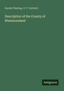 Titel: "Description of the County of Westmoreland". Autoren: Daniel Fleming, G. F. Duckett. Unten steht "Antigonos". Der Hintergrund ist dunkelgrün.