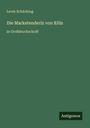 Levin Schücking: Die Marketenderin von Köln, Buch