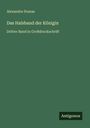 Alexandre Dumas: Das Halsband der Königin, Buch