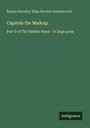 Text: "Emma Dorothy Eliza Nevitte Southworth, Capitola the Madcap, Part II of The Hidden Hand - in large print." Grüner Hintergrund.