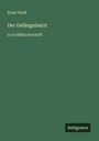 Ernst Weiß: Der Gefängnisarzt, Buch