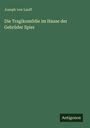 Cover mit grünem Hintergrund. Text oben: "Joseph von Lauff". Groß in der Mitte: "Die Tragikomödie im Hause der Gebrüder Spier". Unten rechts: "Antigonos".