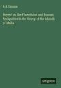 A. A. Caruana: Report on the Phoenician and Roman Antiquities in the Group of the Islands of Malta, Buch