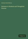 Titel: "Sermons to Students and Thoughtful Persons" von Llewlyn David Bevan. Grüner Hintergrund, unten "Antigonos".