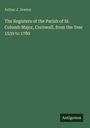 Grüner Hintergrund, oben steht "Arthur J. Jewers", Titel: "The Registers of the Parish... 1539 to 1780", unten "Antigonos".