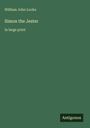 William John Locke: Simon the Jester, Buch